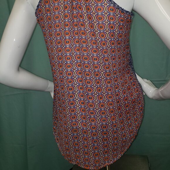Shrinking Violet strappy racer back multi-color tank top Size Small - Picture 7 of 8